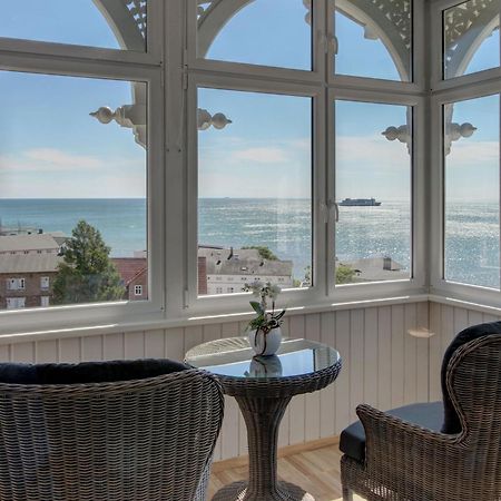 Villa Fernsicht - Wohnung Nr 1 - Mit Meerblick Sassnitz Esterno foto