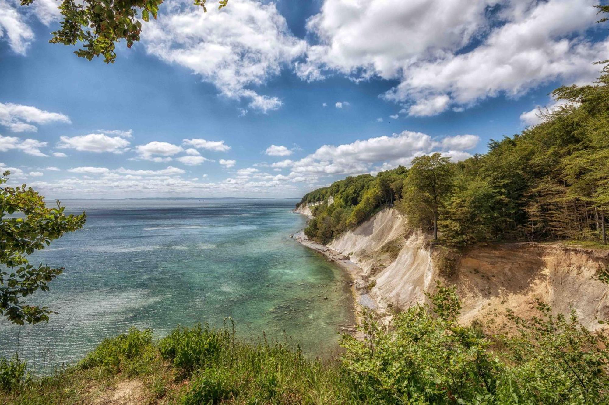Villa Fernsicht - Wohnung Nr 1 - Mit Meerblick Sassnitz Esterno foto