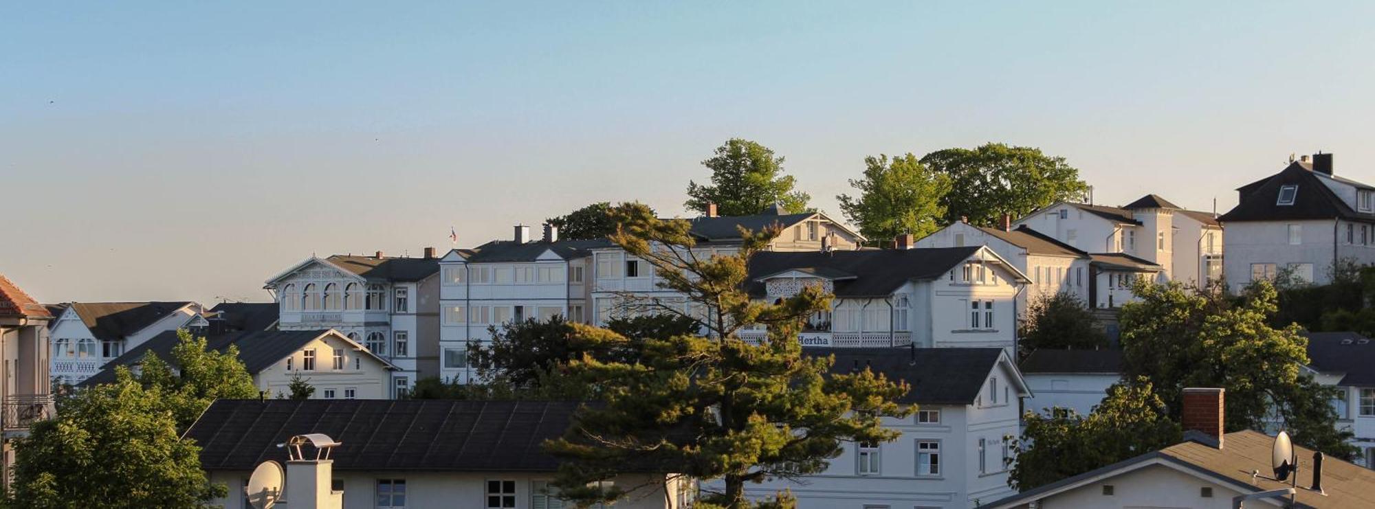 Villa Fernsicht - Wohnung Nr 1 - Mit Meerblick Sassnitz Esterno foto