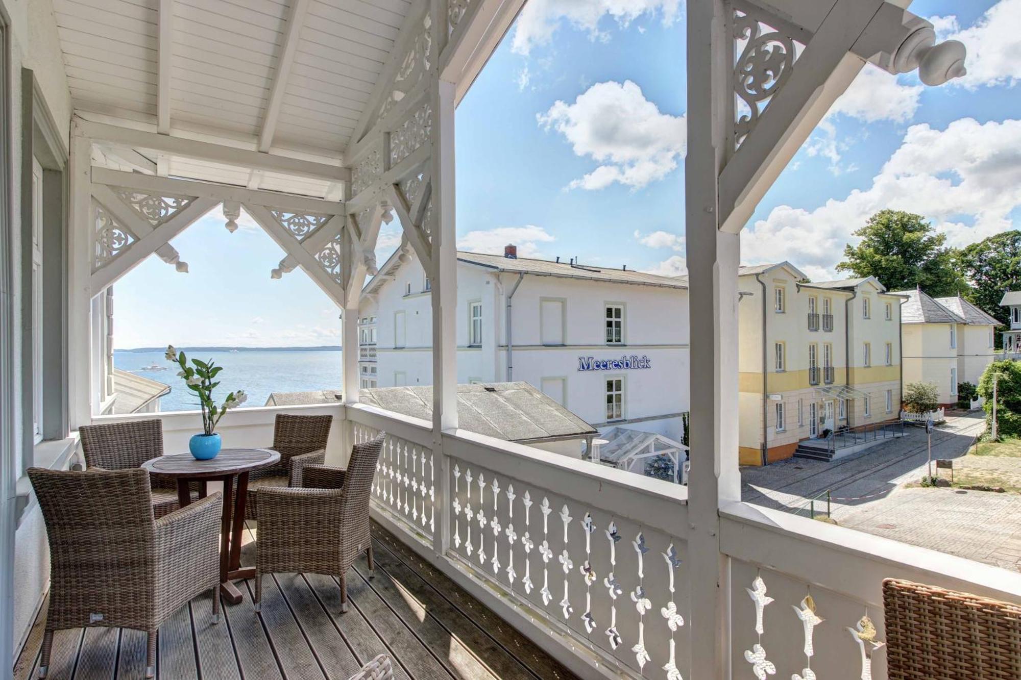Villa Fernsicht - Wohnung Nr 1 - Mit Meerblick Sassnitz Esterno foto