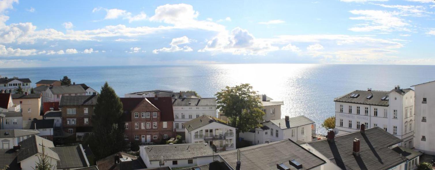 Villa Fernsicht - Wohnung Nr 1 - Mit Meerblick Sassnitz Esterno foto