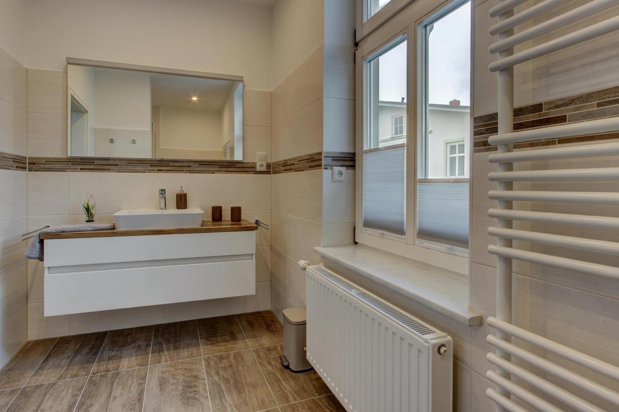 Villa Fernsicht - Wohnung Nr 1 - Mit Meerblick Sassnitz Esterno foto