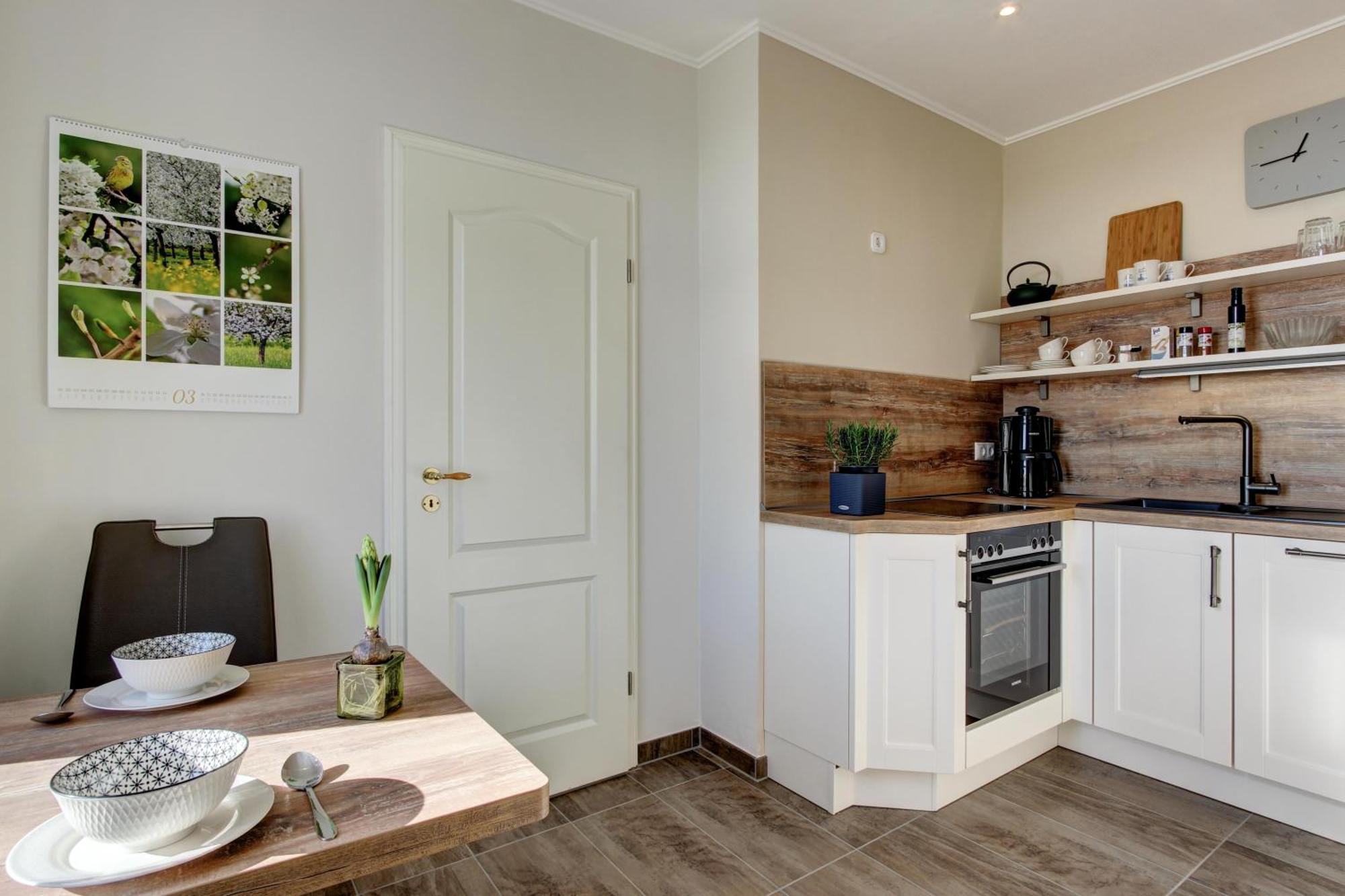 Villa Fernsicht - Wohnung Nr 1 - Mit Meerblick Sassnitz Esterno foto