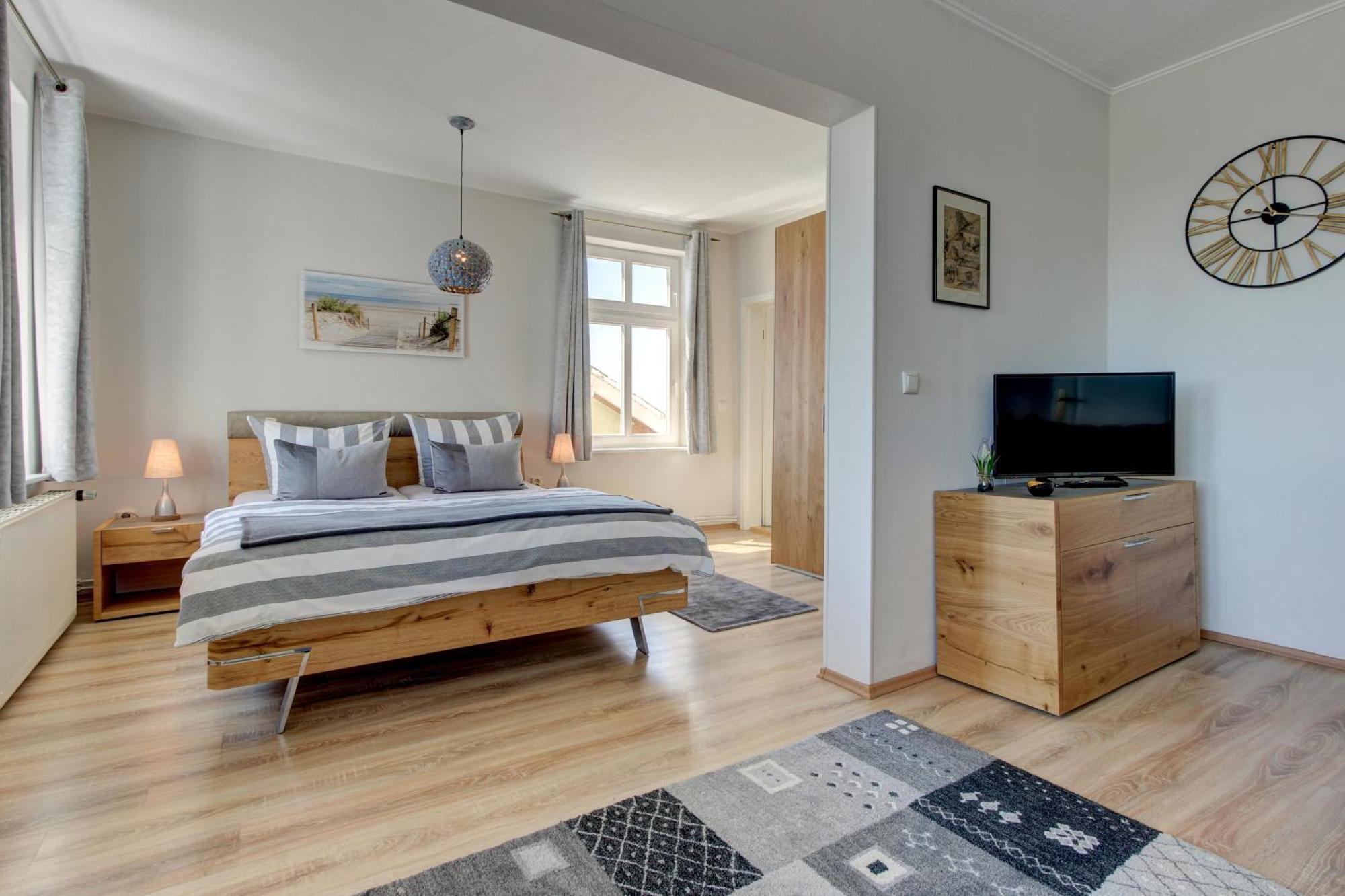 Villa Fernsicht - Wohnung Nr 1 - Mit Meerblick Sassnitz Esterno foto